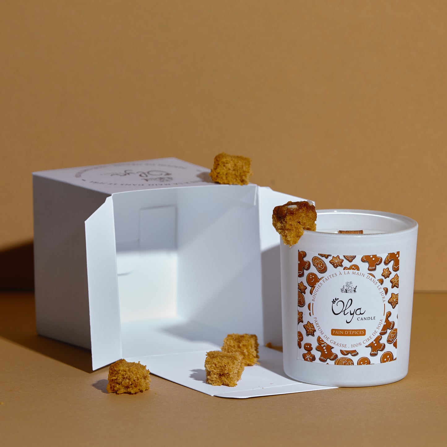 Pain d'épices - bougie artisanale parfumée