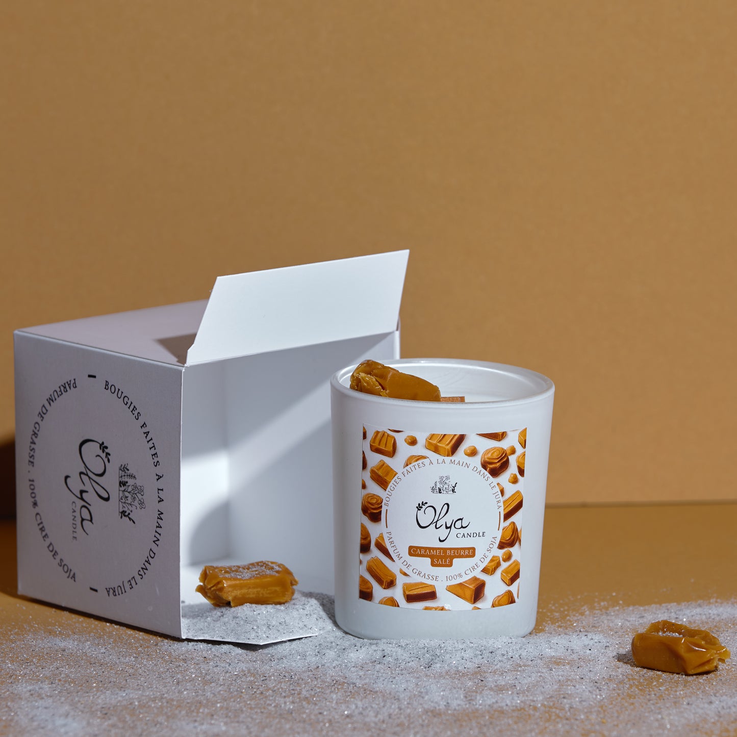 Caramel Beurre Salé - bougie artisanale parfumée
