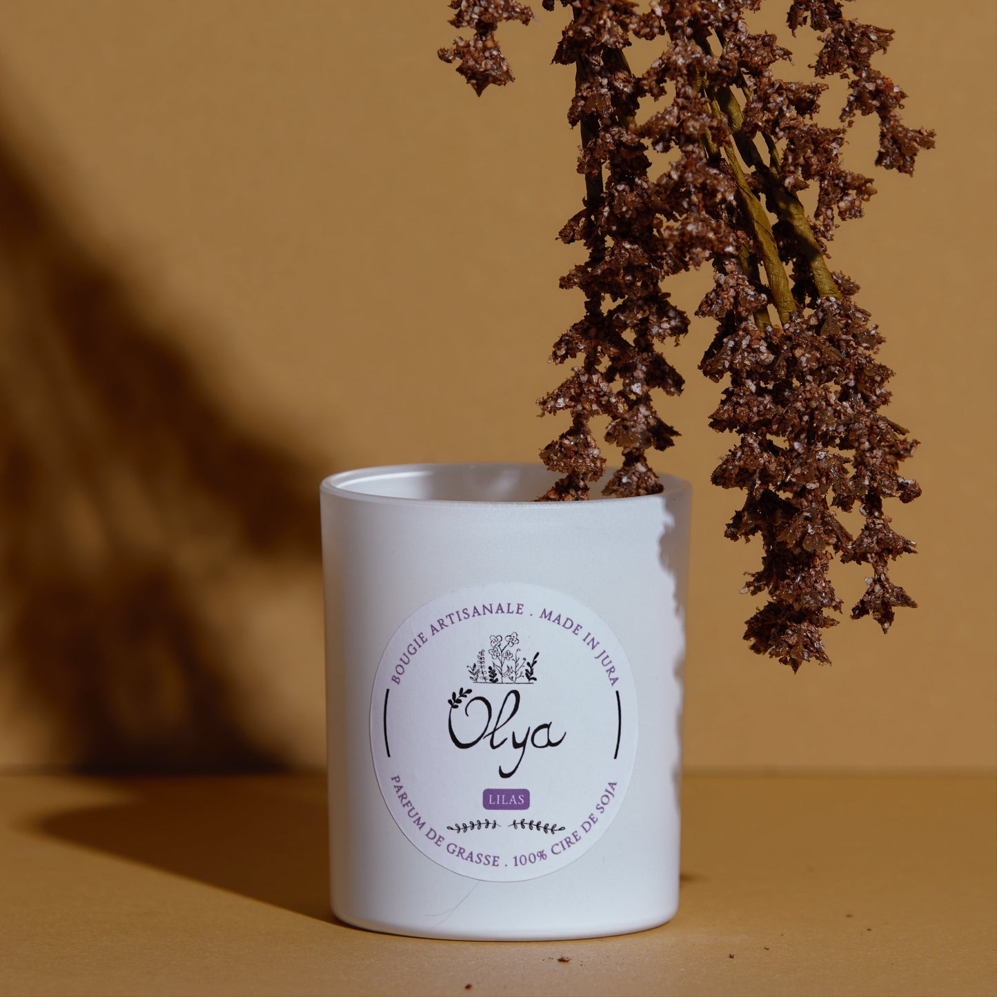 Lilas - Bougie artisanale parfumée