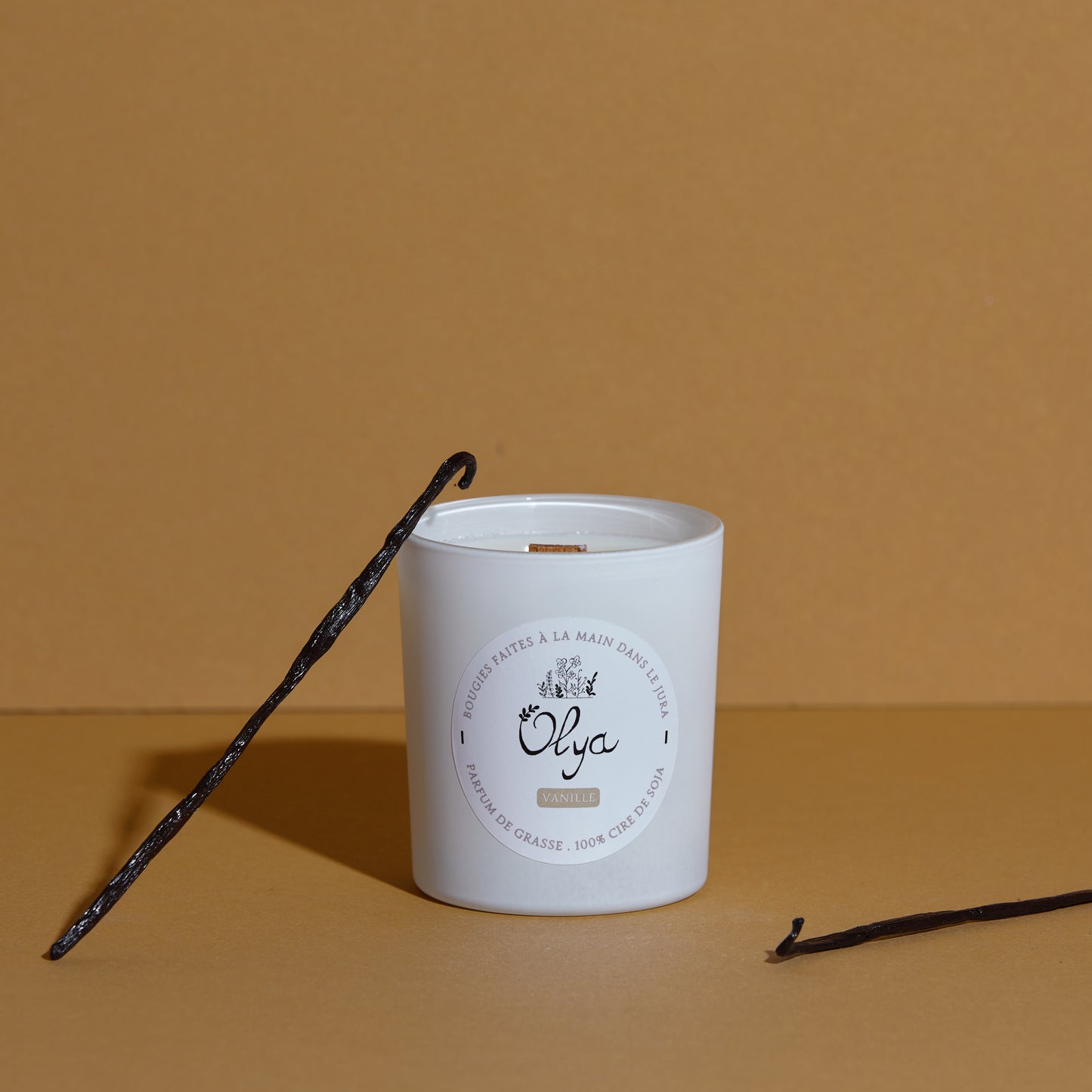 Vanille - bougie artisanale parfumée