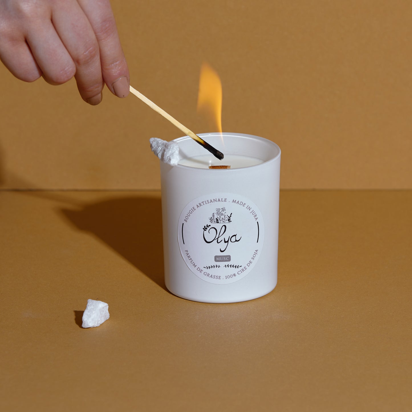 Musk - Scented artisan candle 