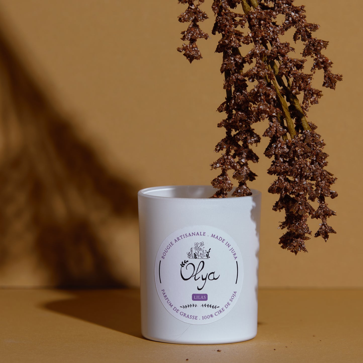 Lilas - Bougie artisanale parfumée