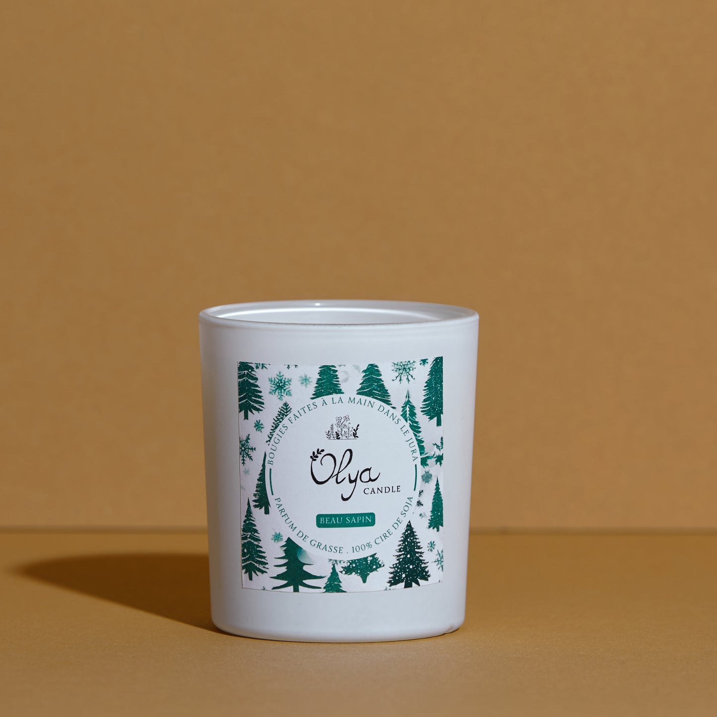 Beautiful fir tree - artisanal scented candle 180g