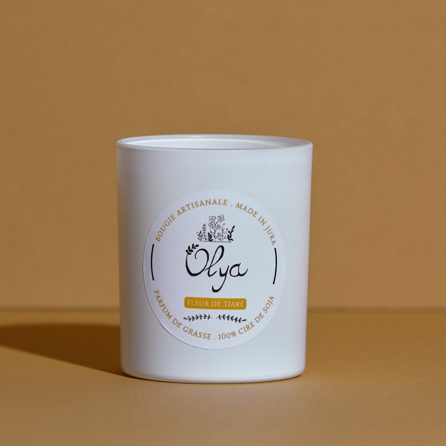 Tiaré Flower - Scented artisanal candle