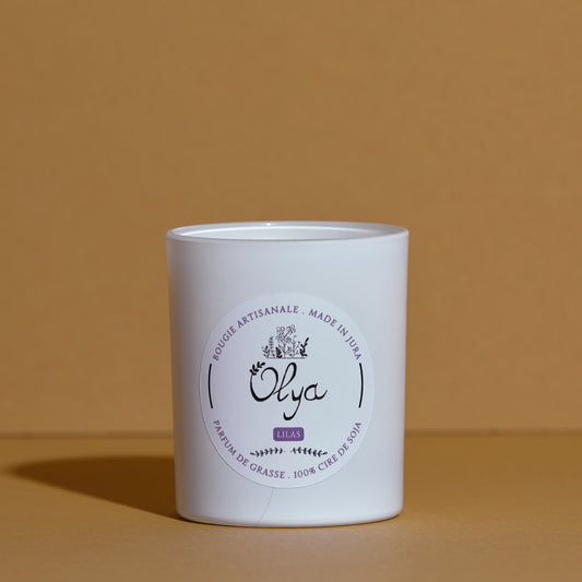 Lilac - Scented artisanal candle 